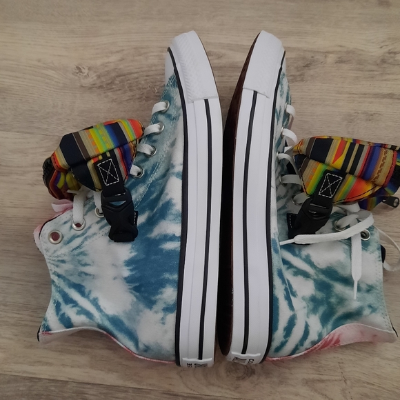 Converse Buckle Up Hi-Top Shoes - Picture 6 of 9